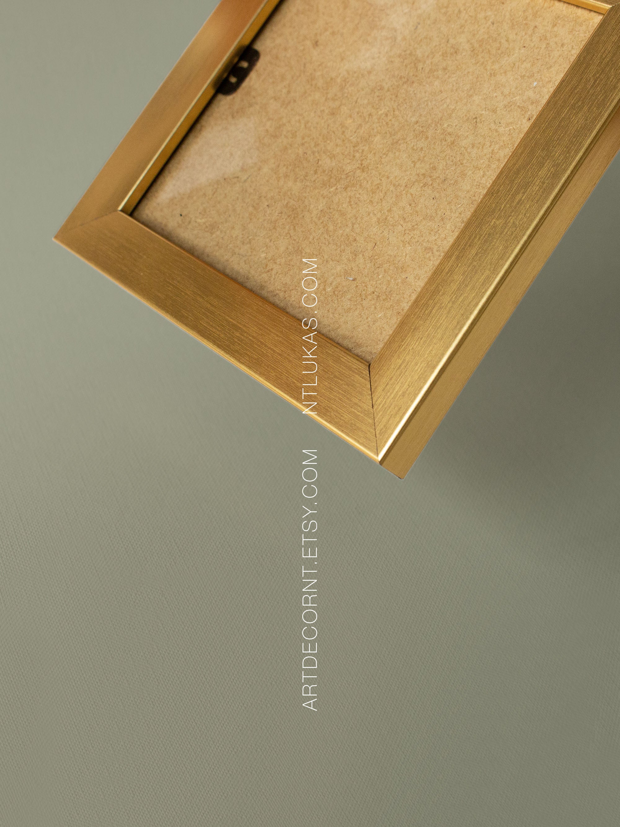 Small 4x4 Art Frame: Miniature Painting Display