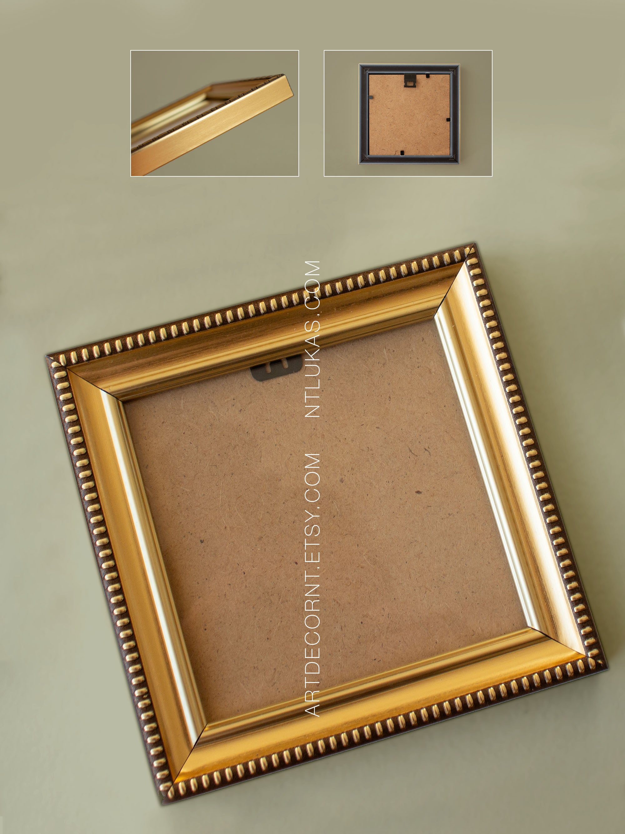 Small 4x4 Art Frame: Miniature Painting Display