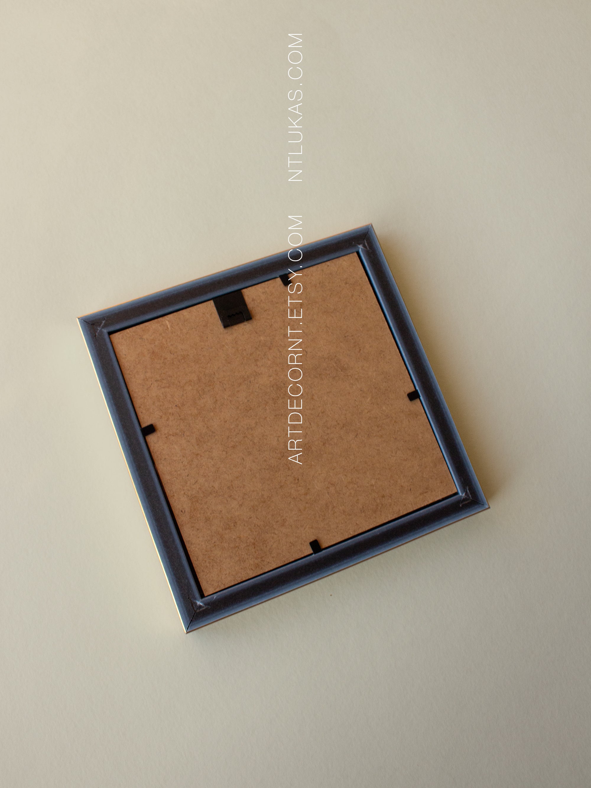 Small Frame for 5x5 or 5x7 Art, Gold frames gallery wall