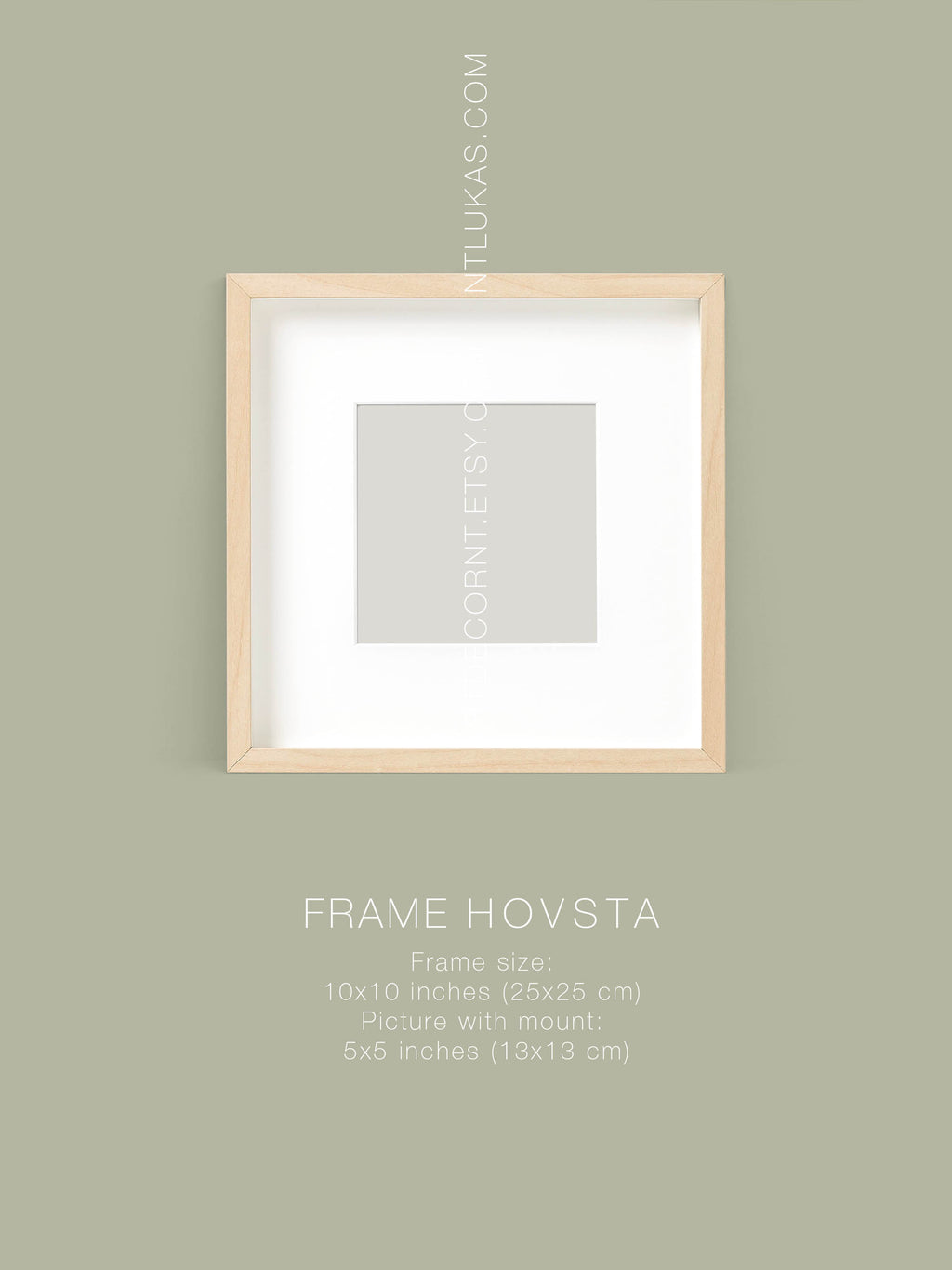Small Frame for 5x5 or 5x7 Art, Gold frames gallery wall