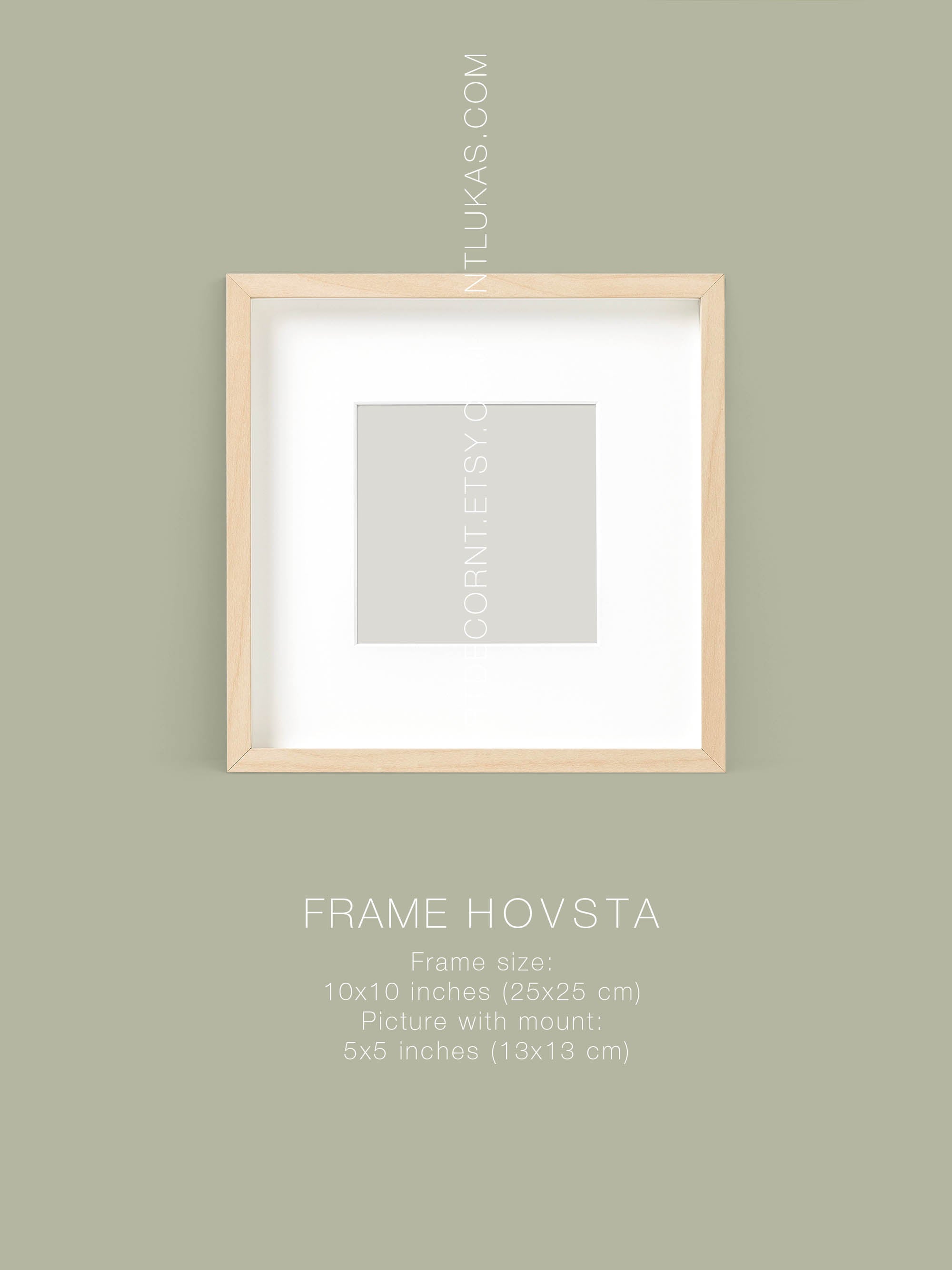 Small Frame for 5x5 or 5x7 Art, Gold frames gallery wall