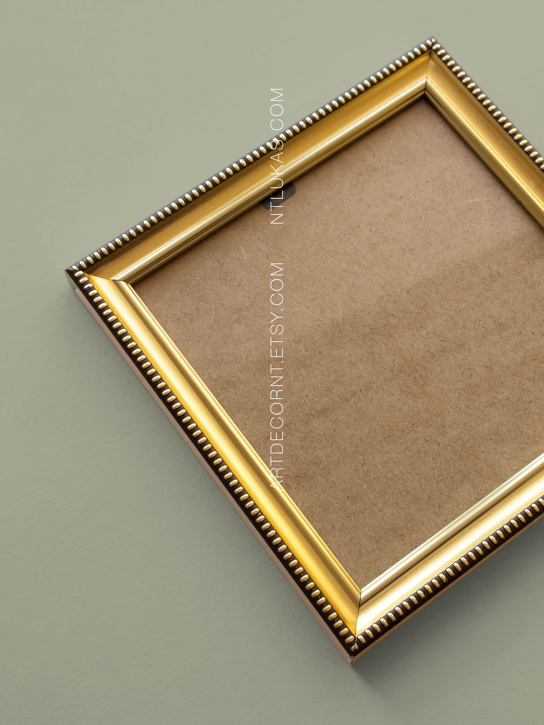 Small Gold Picture Frame 6x6 inch: Square Photo Frame