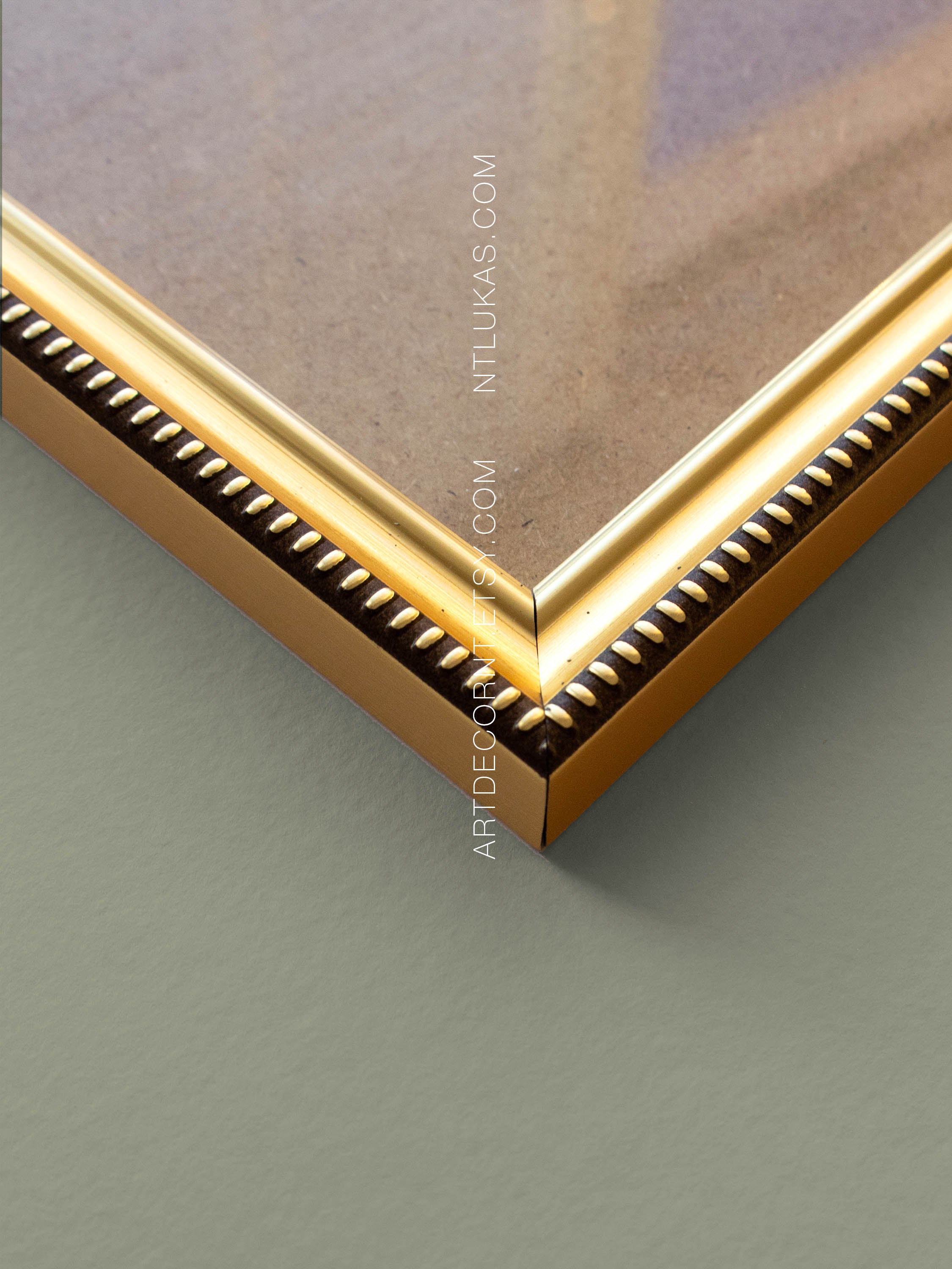 Small Gold Picture Frame 6x6 inch: Square Photo Frame